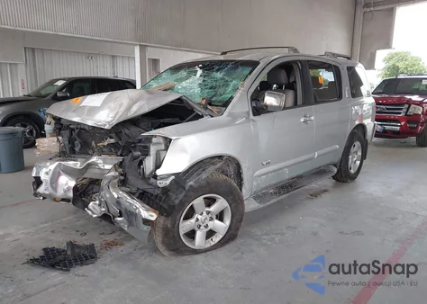 2006 Nissan Armada Se из США, поврежденный, VIN 5N1AA08A66N706007